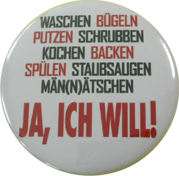 JGA Button Ja, ich will... - Click Image to Close